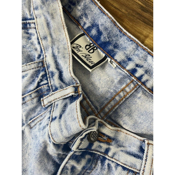 VTG 80s Bill Blass Pleated Denim Mom Jeans Size 12 30x31 - Picture 8 of 13